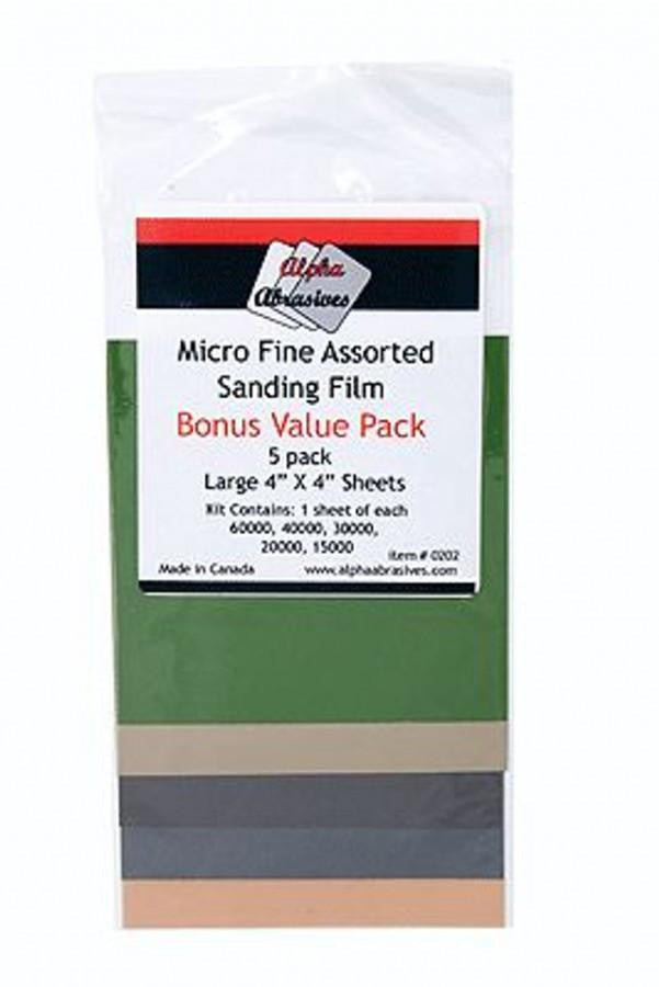 Alpha Abrasives Micro Fine Abrasive Assorted 0202
